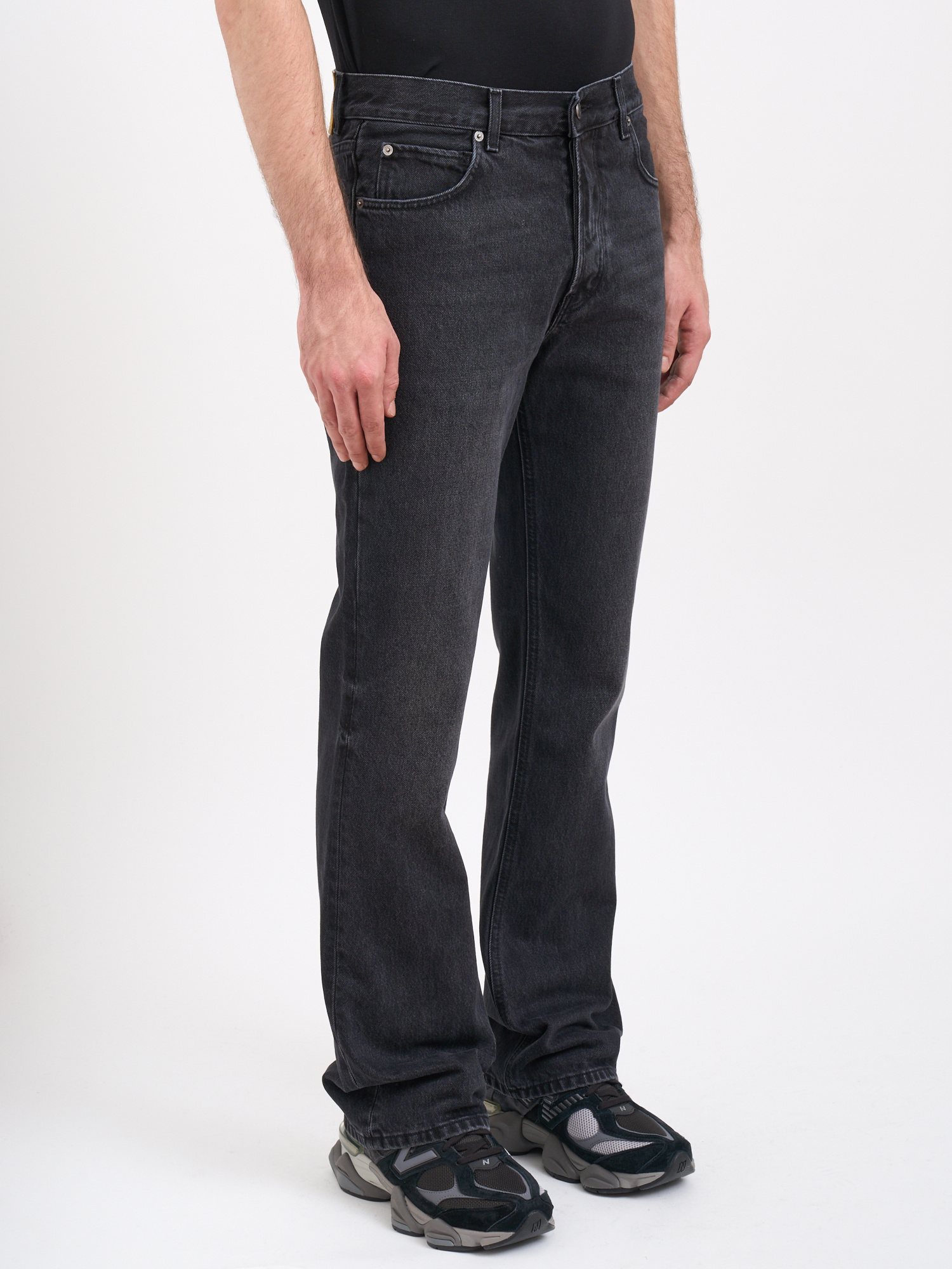 Haikure Straight-leg Jeans In Black