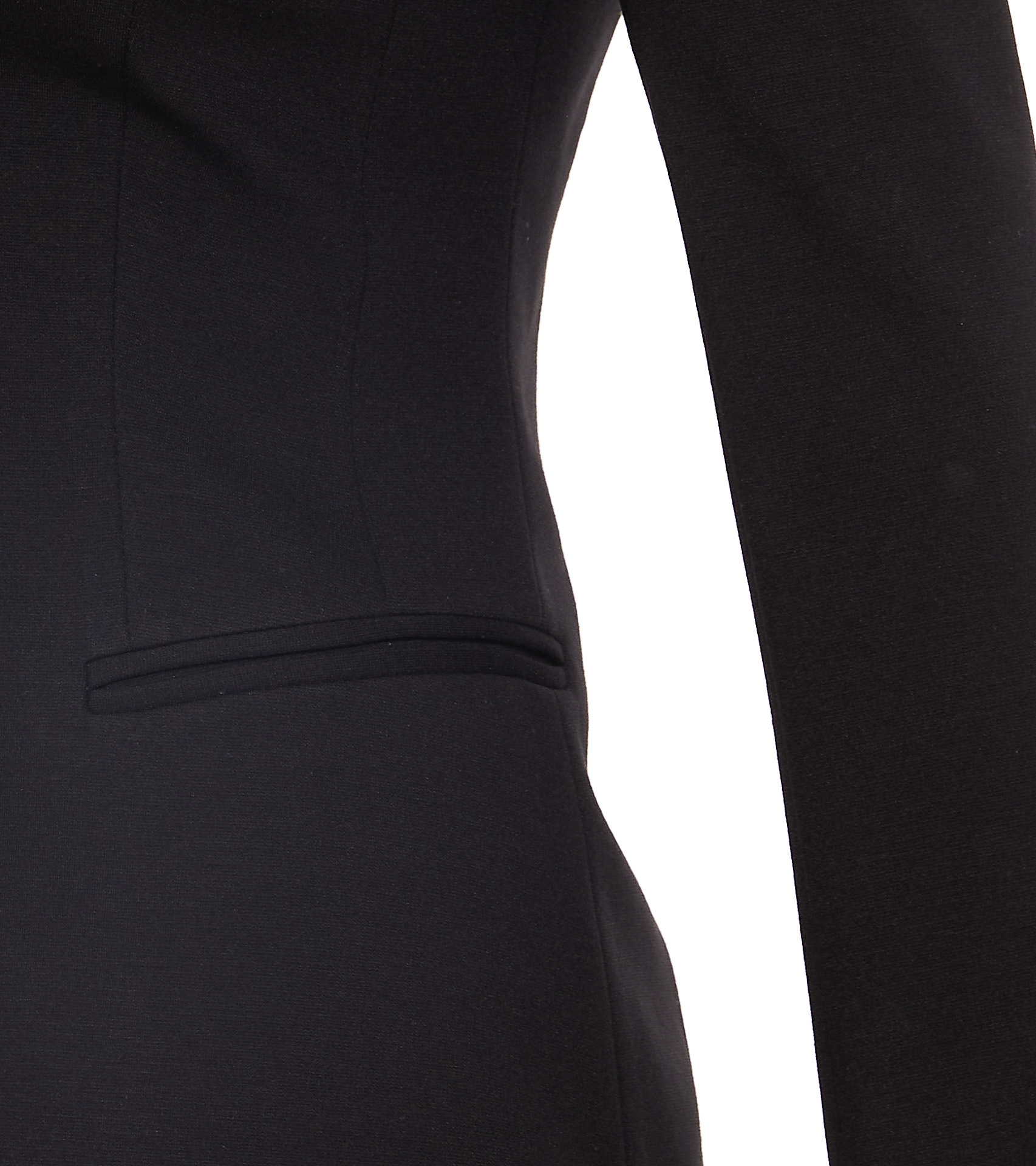 Dondup Long-sleeved Suit Coat In Black