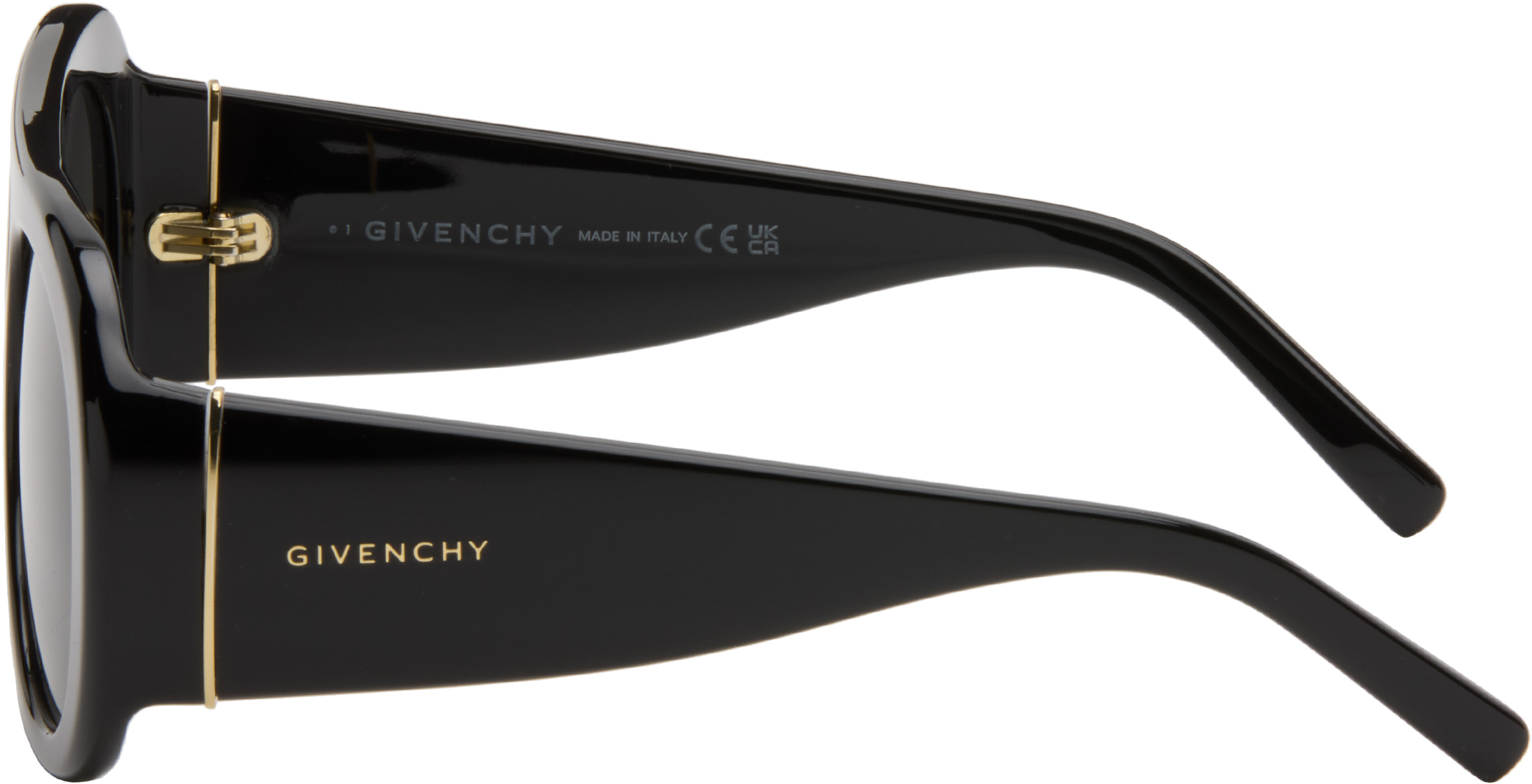 Givenchy Black Bold Sunglasses In Black