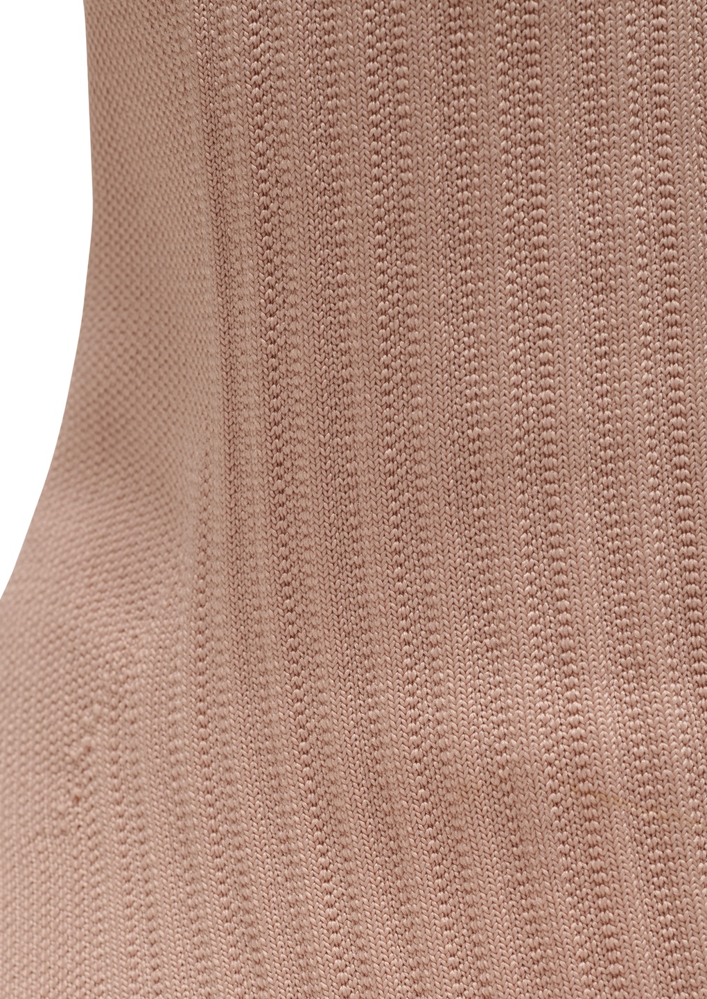 Shop Balmain Stretch Knit Skye Ankle Boots In Nude