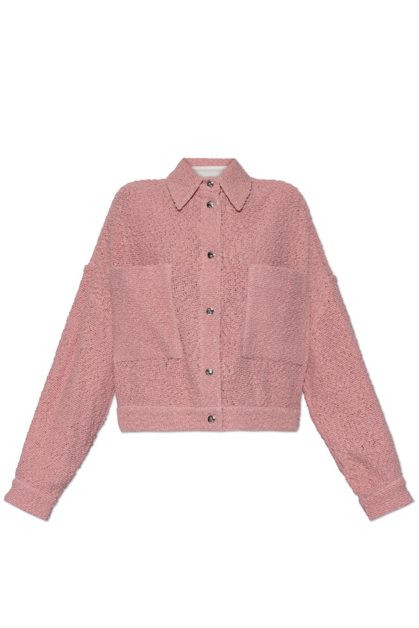 Iro Long-sleeved Casual Jacket In Pink