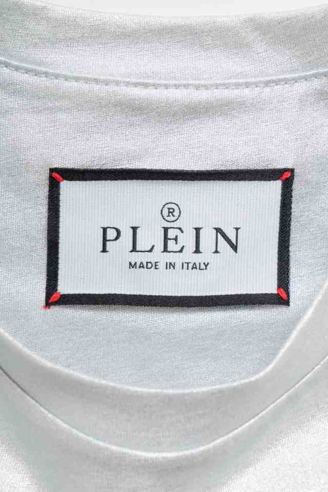 Philipp Plein Iconic Plein Round Neck T-shirt In White
