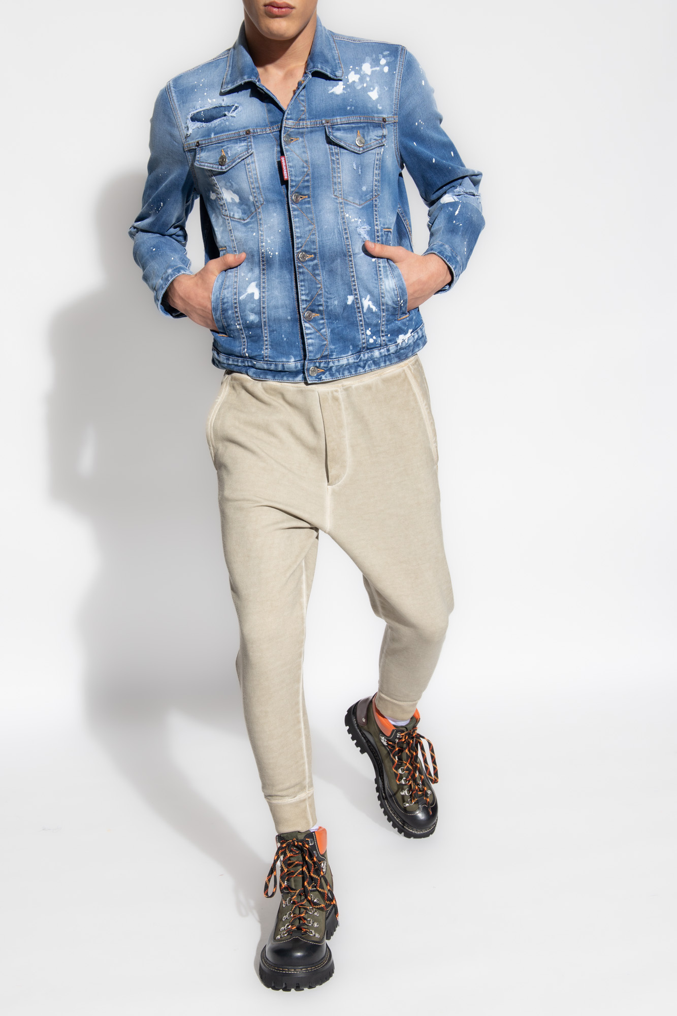 Dsquared2 Dan Jean Denim Jacket In Blue