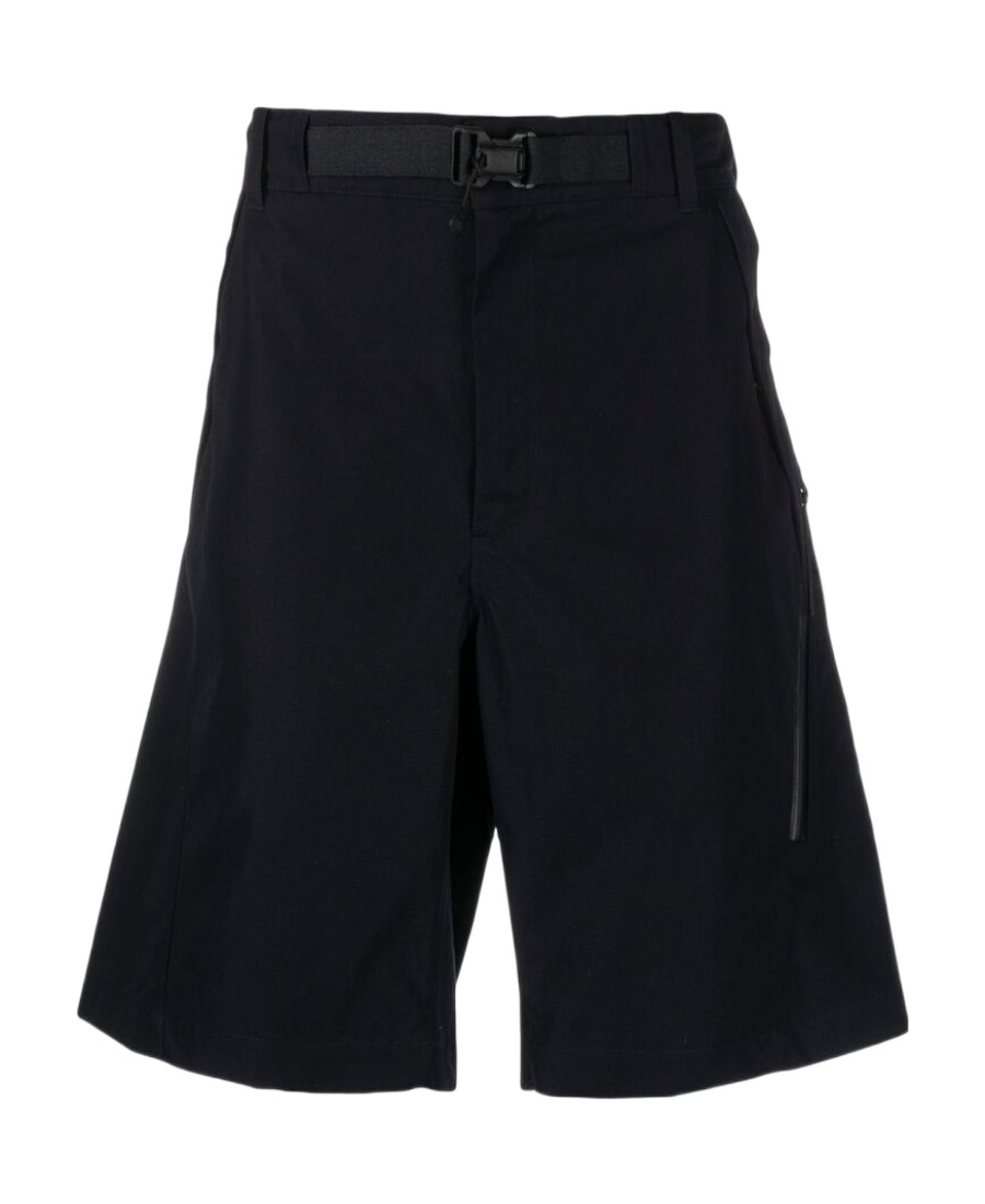 C.P. COMPANY C.P. COMPANY KNEE-LENGTH BELTED-WAIST SHORTS