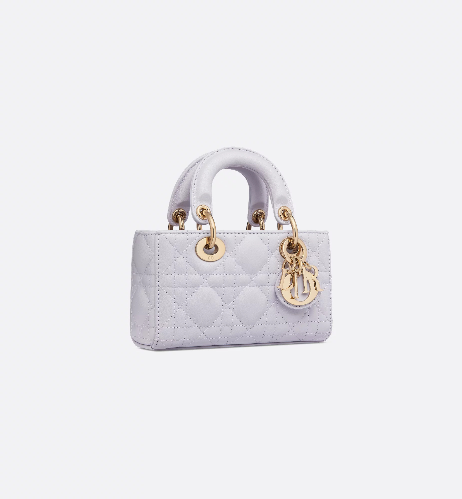 Dior Lady D-joy Micro Bag In White
