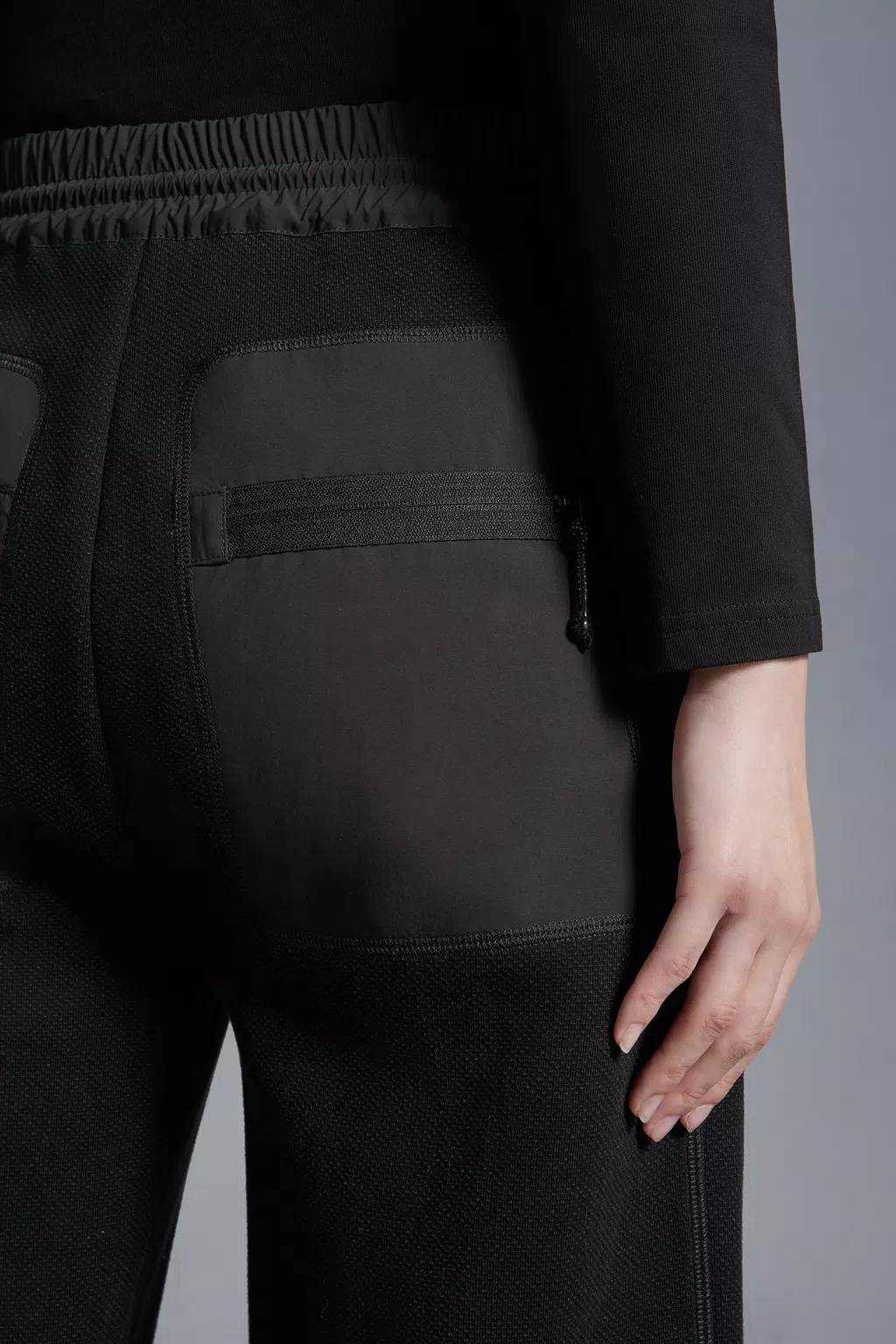 Moncler Jogginghose Mit Tapered-bein In Black