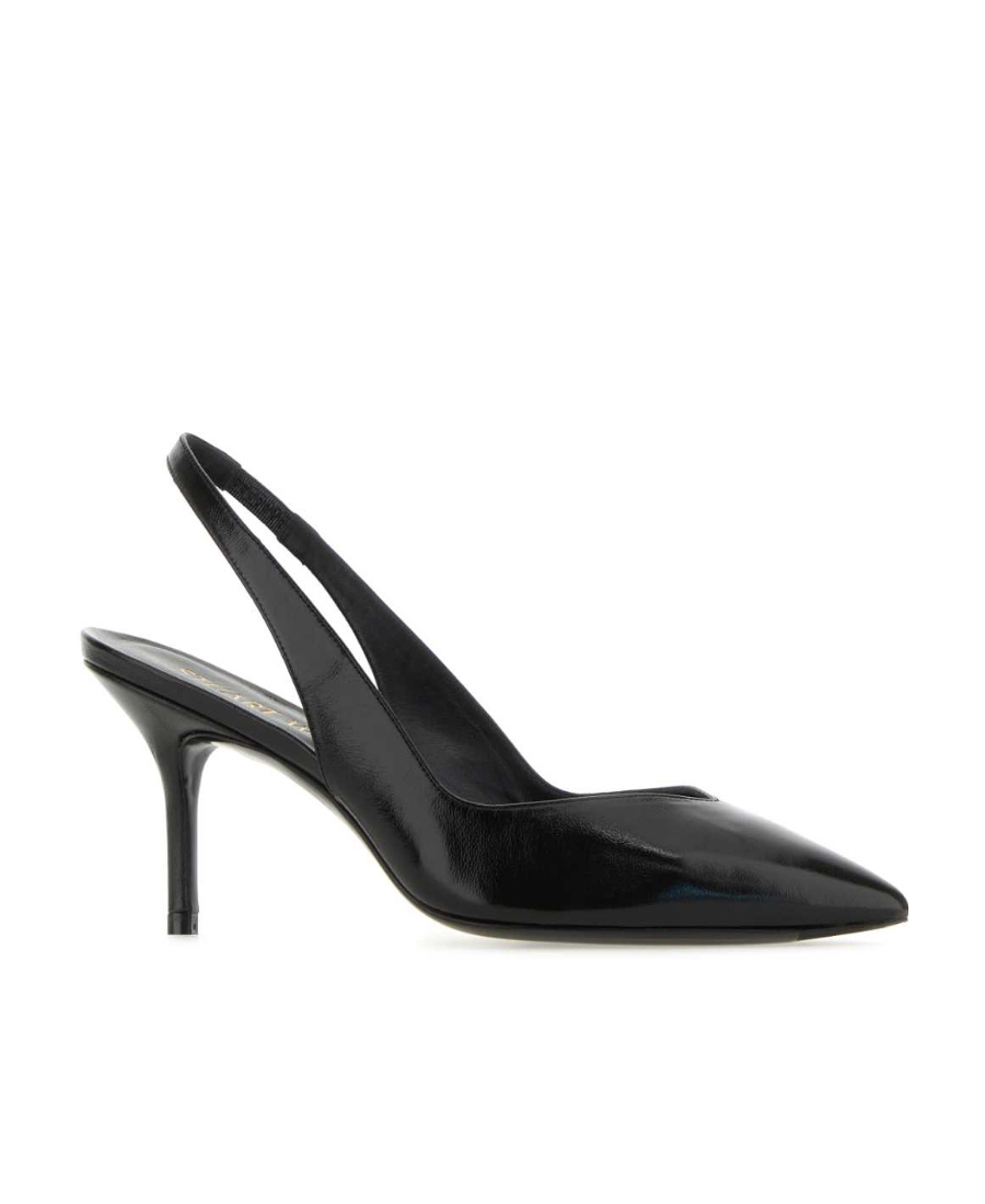 Stuart Weitzman Black Suede Naomi Pumps In Black