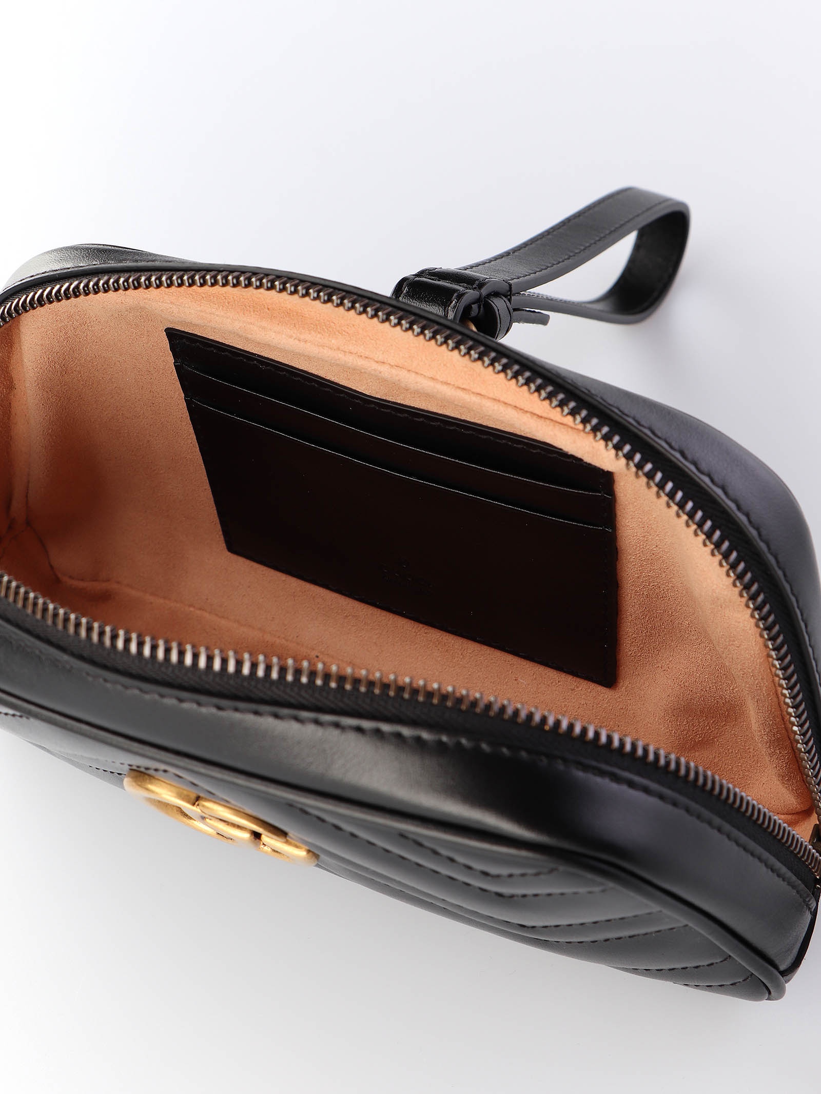 Gucci Gg Marmont Clutch Bag In Black