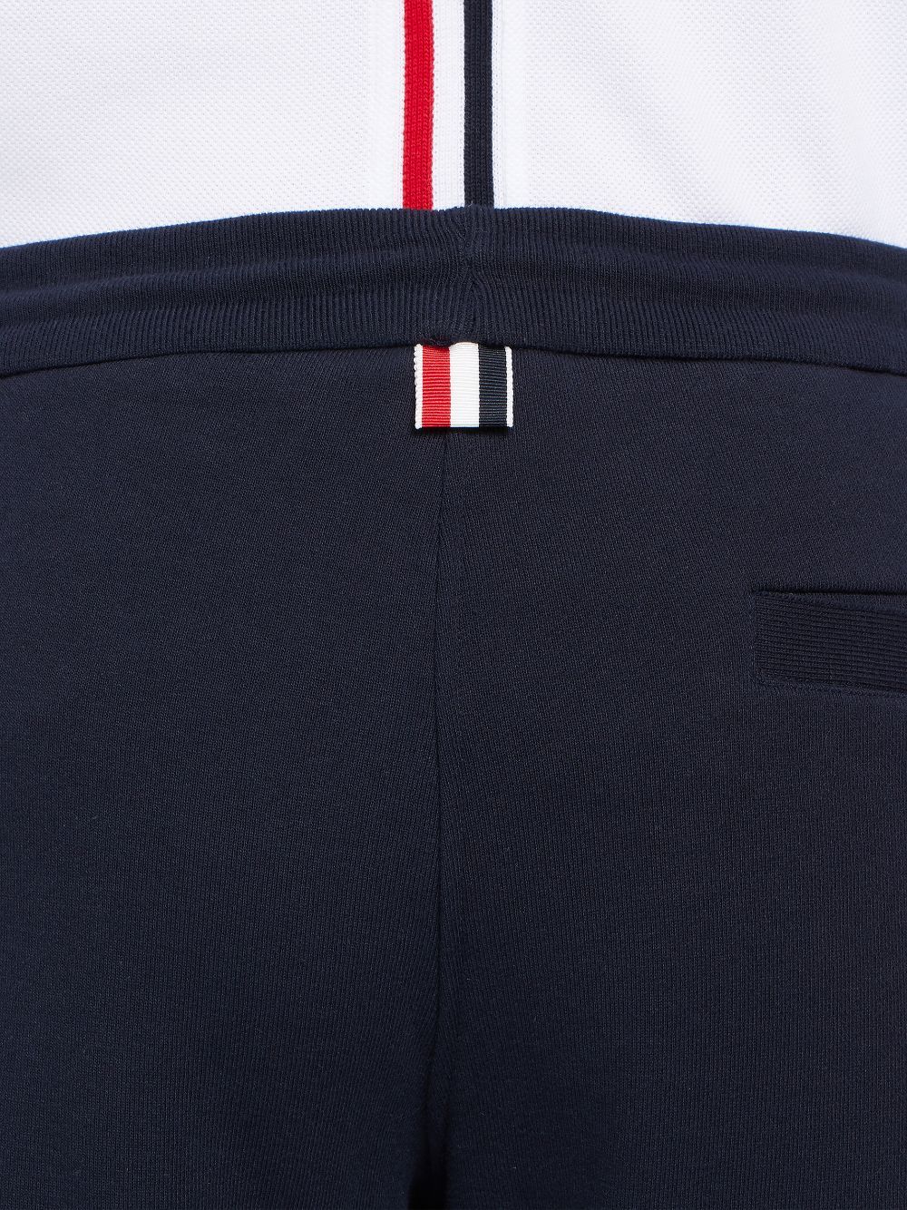 Thom Browne Pantaloncini Da Allenamento A 4 Barre In Black