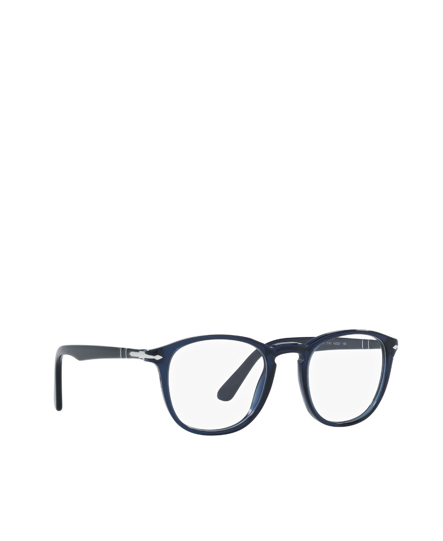 Persol Round Frame Glasses In Black