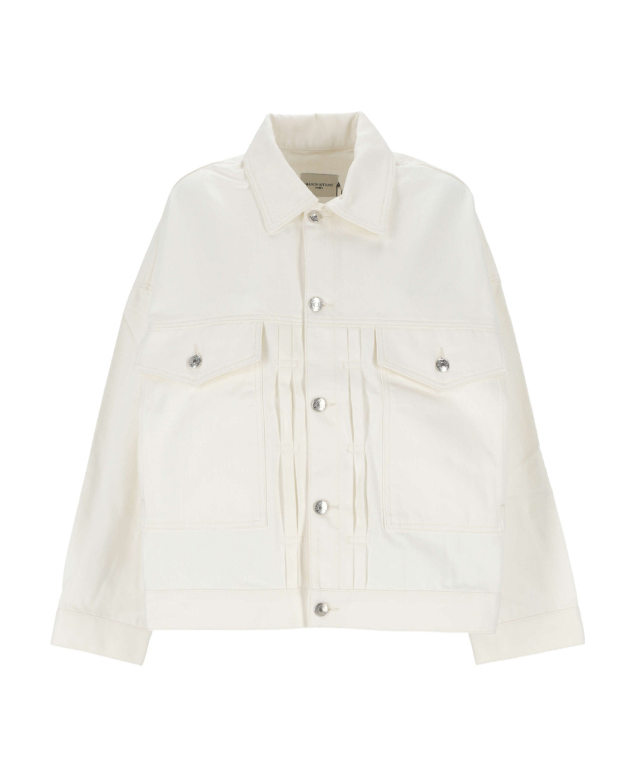 MAISON KITSUNÉ SINGLE-BREASTED DENIM JACKET