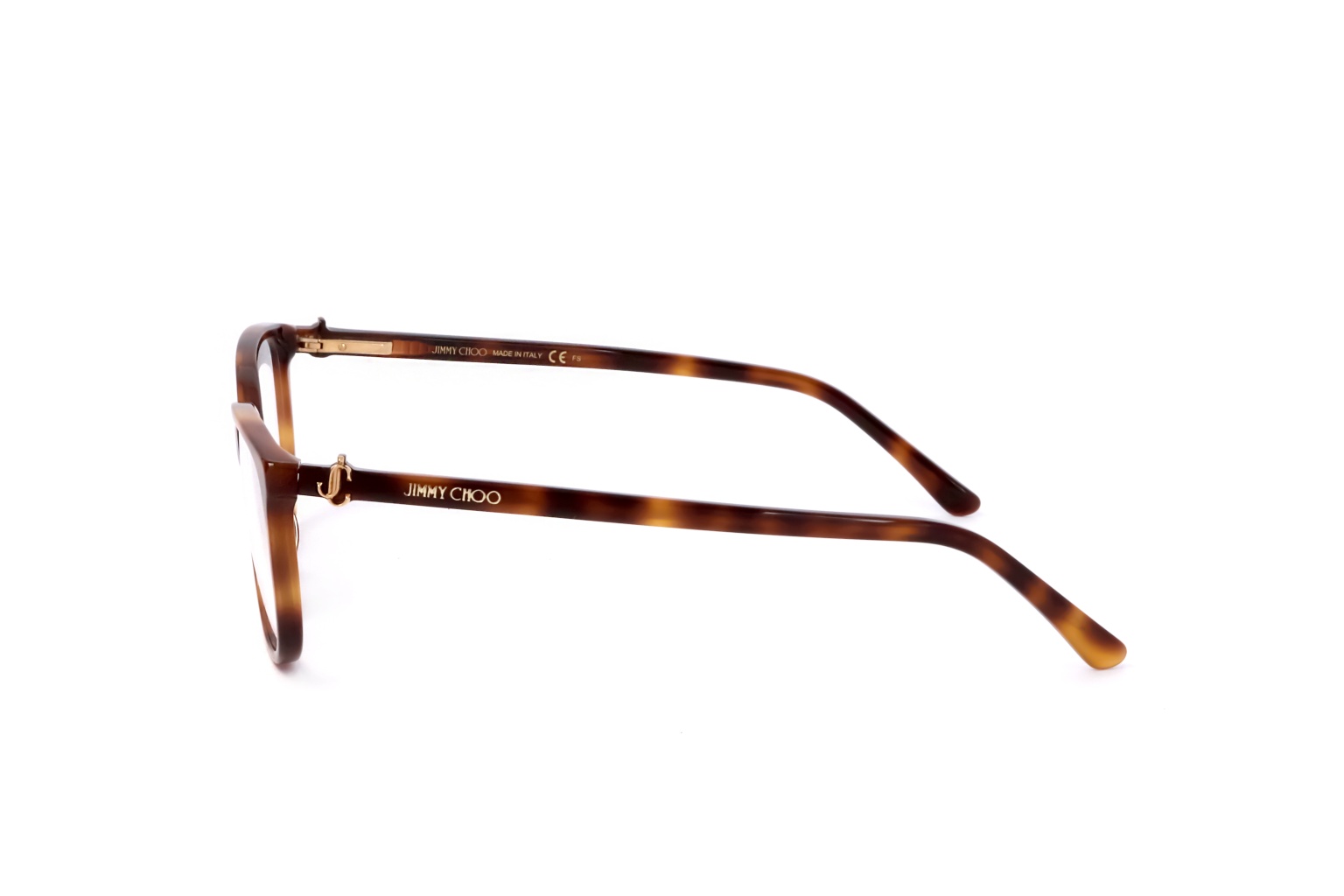 Jimmy Choo Eyewear Square Frame Glasses In Brown
