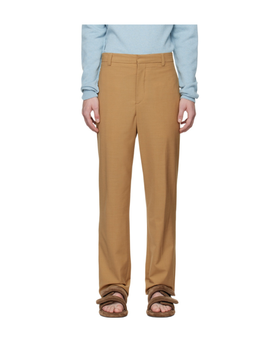 Nanushka Tailored Suit Trousers In Brown