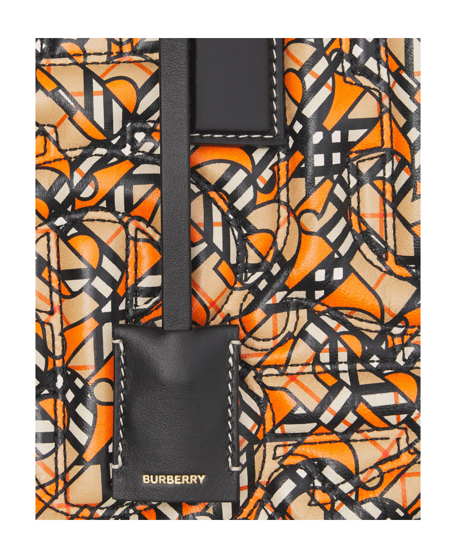 Burberry Mini Freya Monogram Tote Bag