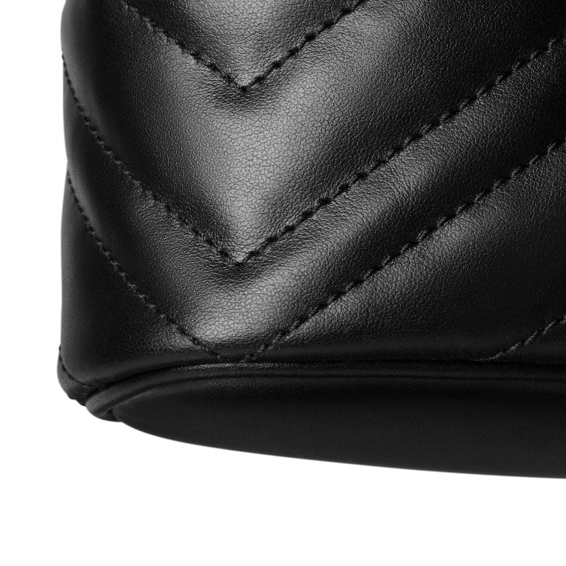 Gucci Gg Marmont Nano Vanity Bag In Black