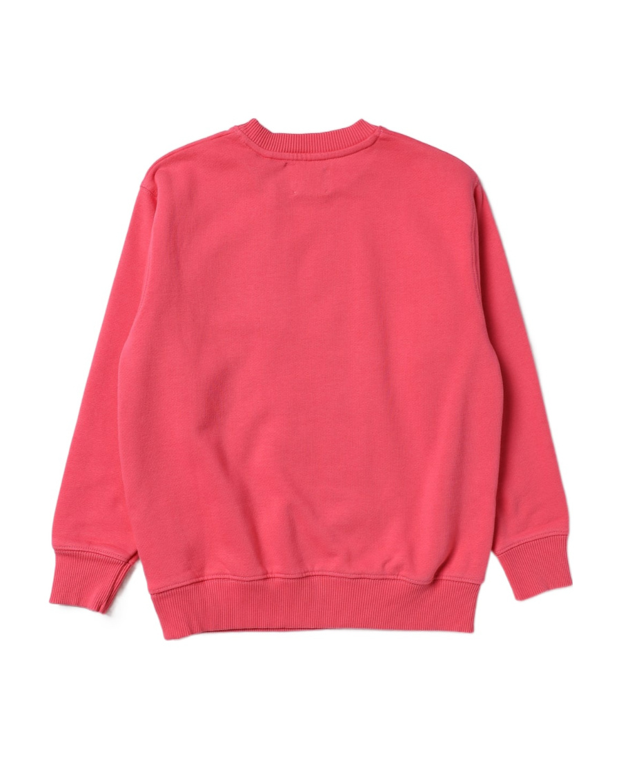 Off-white Logo-print Cotton Sweatshirt In Red