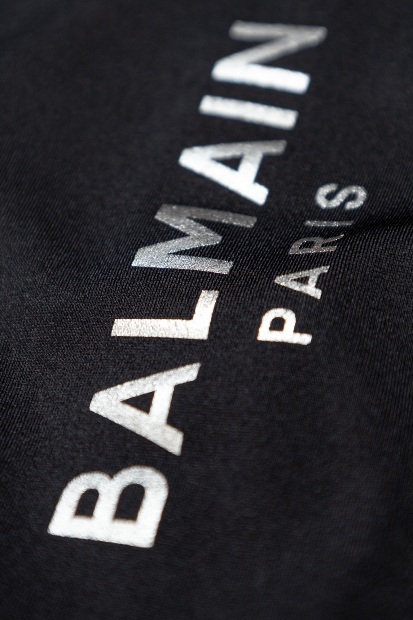 Balmain Logo-print Bikini In Black