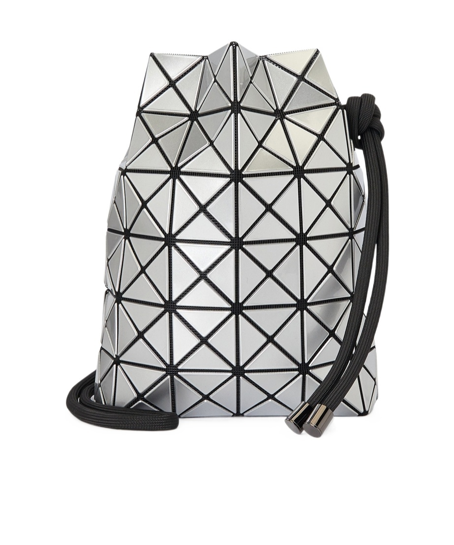 BAO BAO ISSEY MIYAKE WRING GEOMETRIC PATTERN SHOULDER BAG