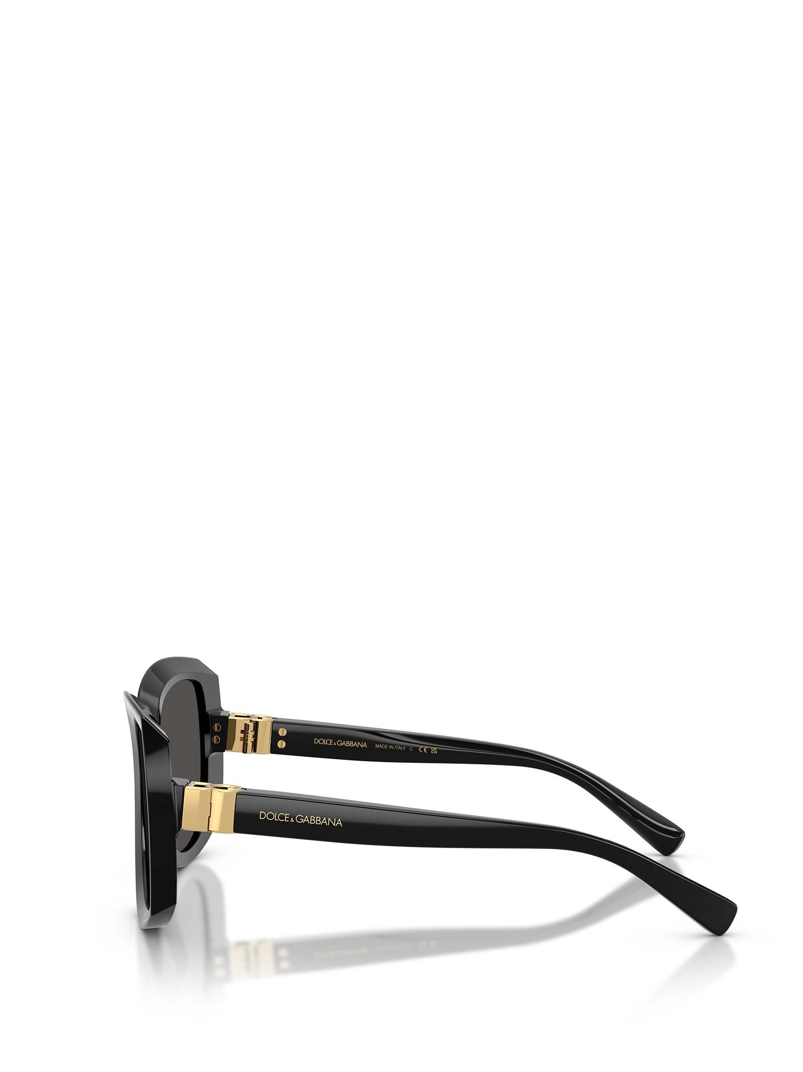 Dolce & Gabbana Oversize-frame Sunglasses In Black