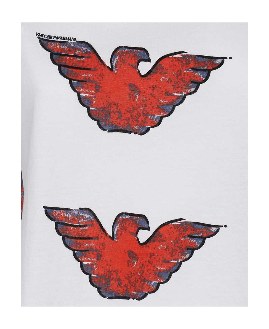 EMPORIO ARMANI LOGO CREW-NECK T-SHIRT 