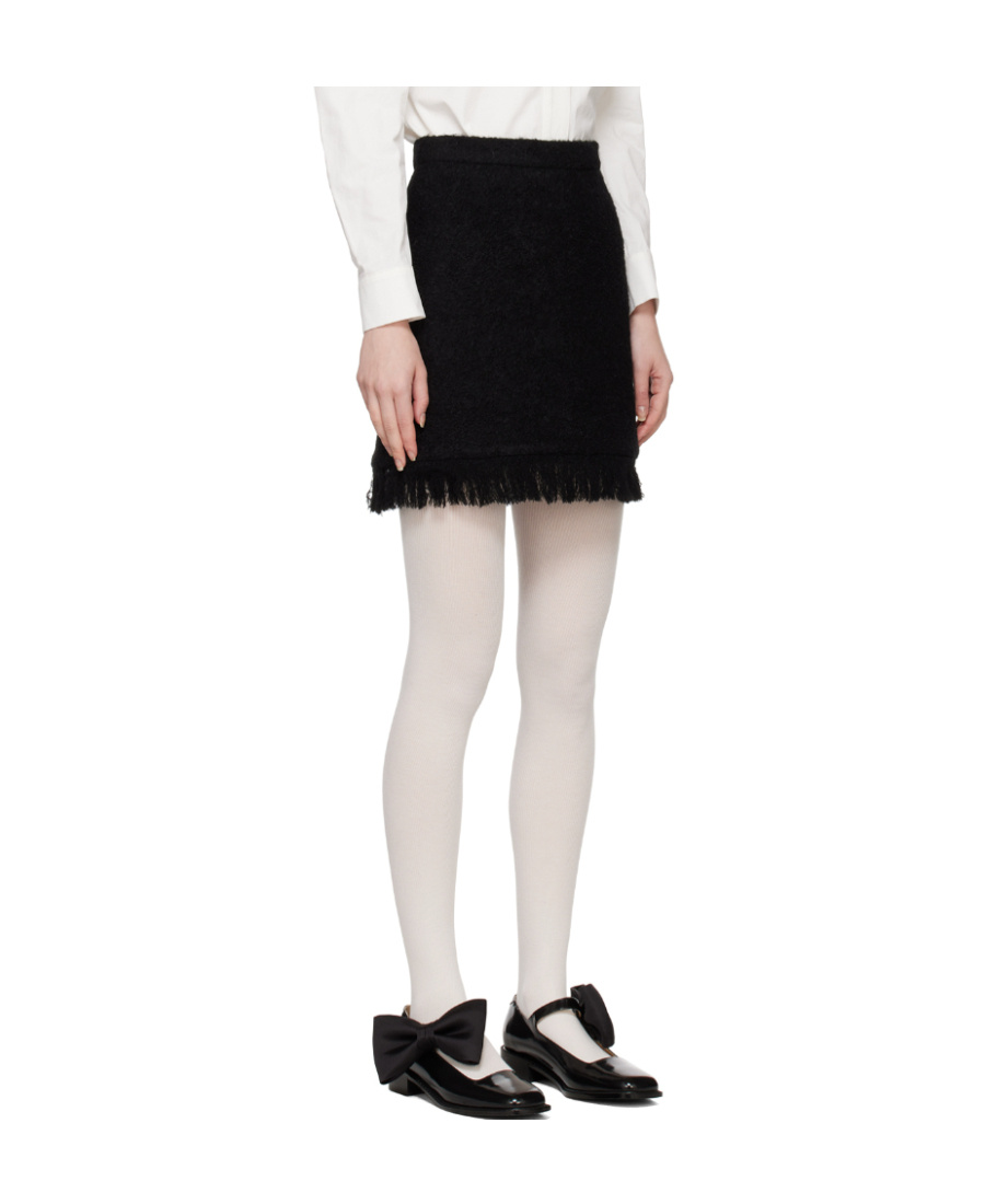 Kimhēkim Logo Skirt In Black
