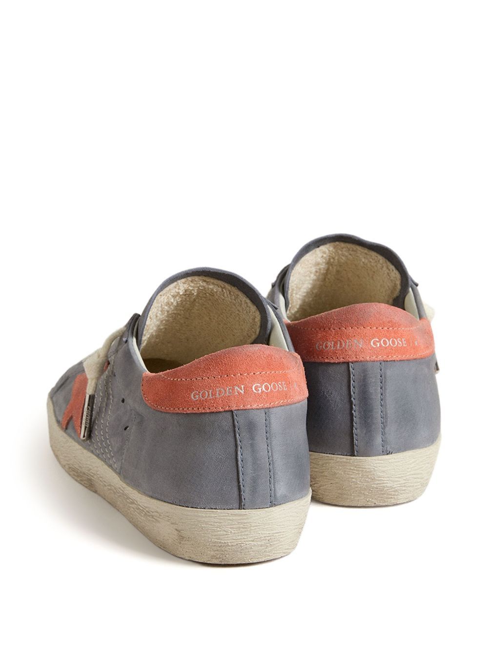 Golden Goose Low Top Sneakers Rubber Sole In Blue