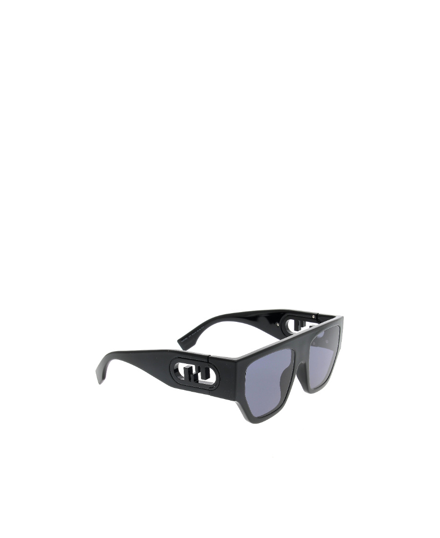 Fendi Eyewear Square Frame Sunglasses In Black