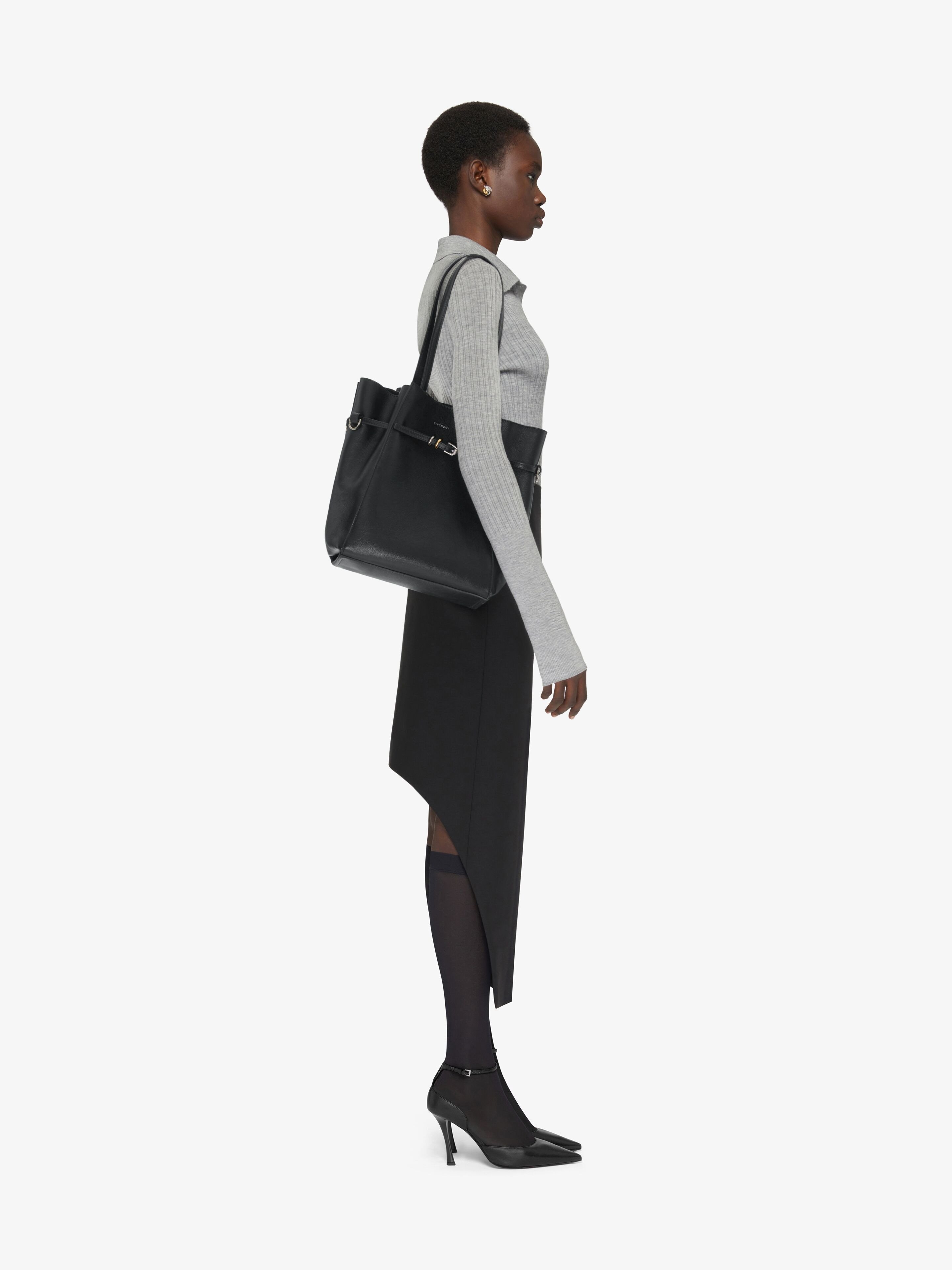 Givenchy Small Voyou Tote Bag In Black