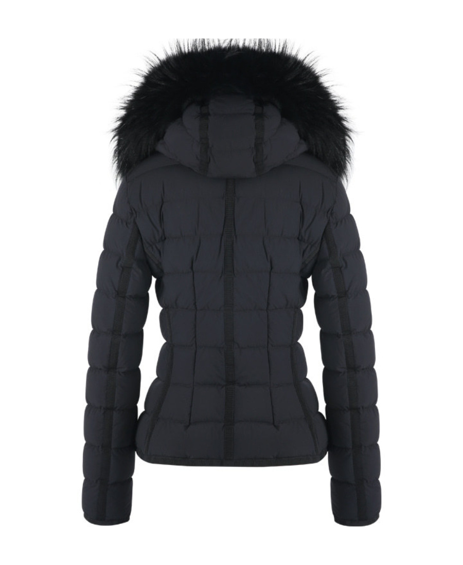 Montecore Padded Hooded Jacket In Black