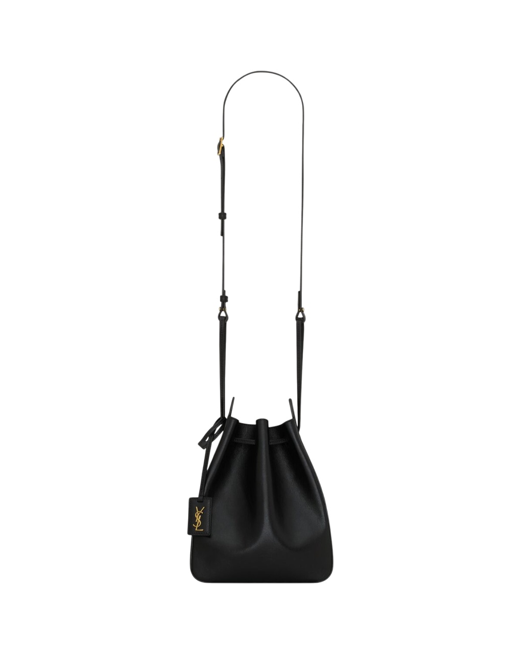 Saint Laurent Pendant Shoulder Bag In Black