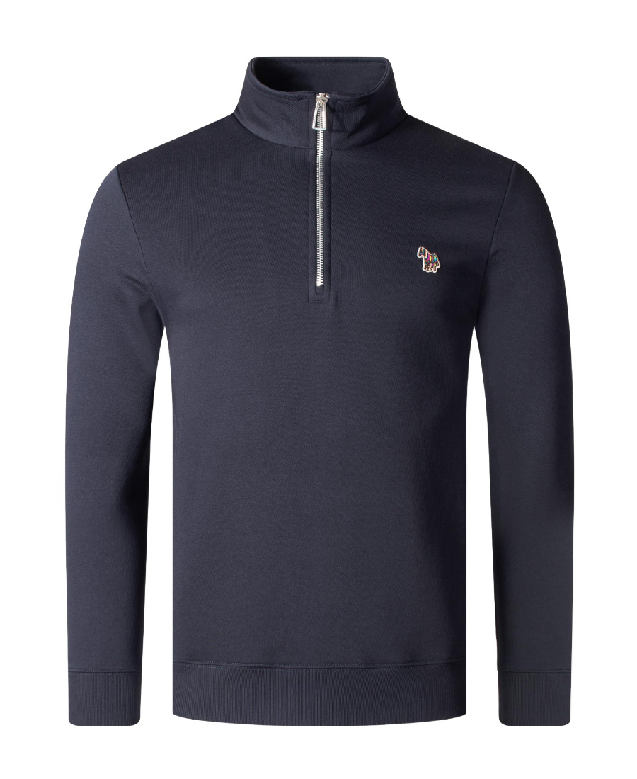 Paul Smith Logo-patch Funnel-neck Sweatshirt