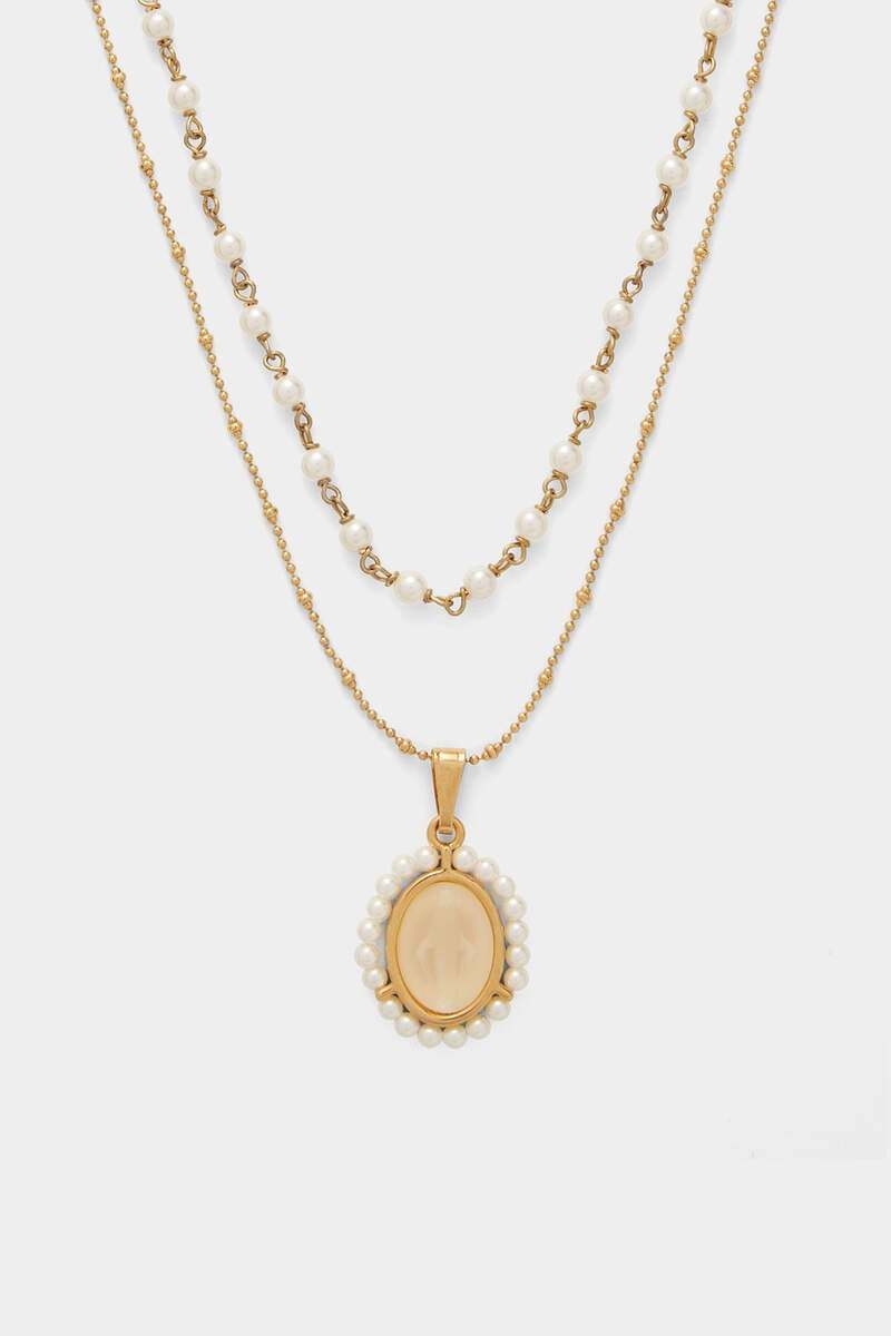 Dsquared2 Pearl-embellished Necklace