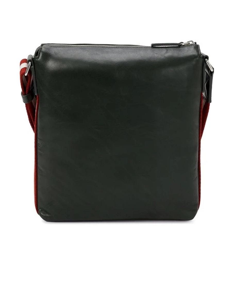 Bally Zippered Shoulder Bag In Black