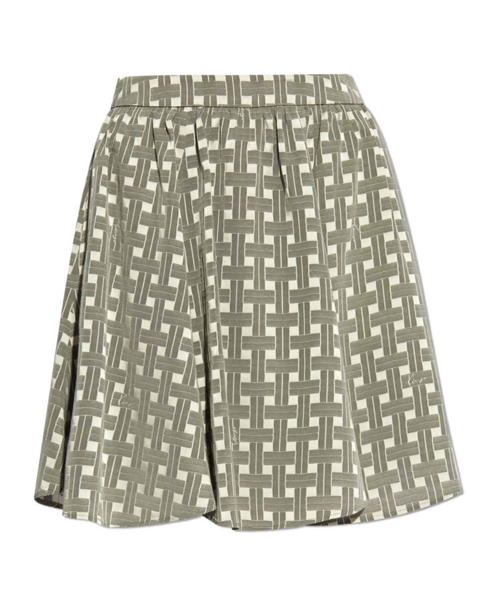 KENZO PLAID-PRINT MINI SKIRT 