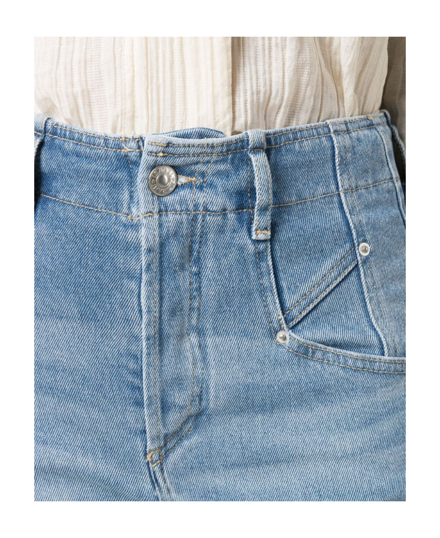 Isabel Marant Niliane High-rise Slim Jeans In Blue