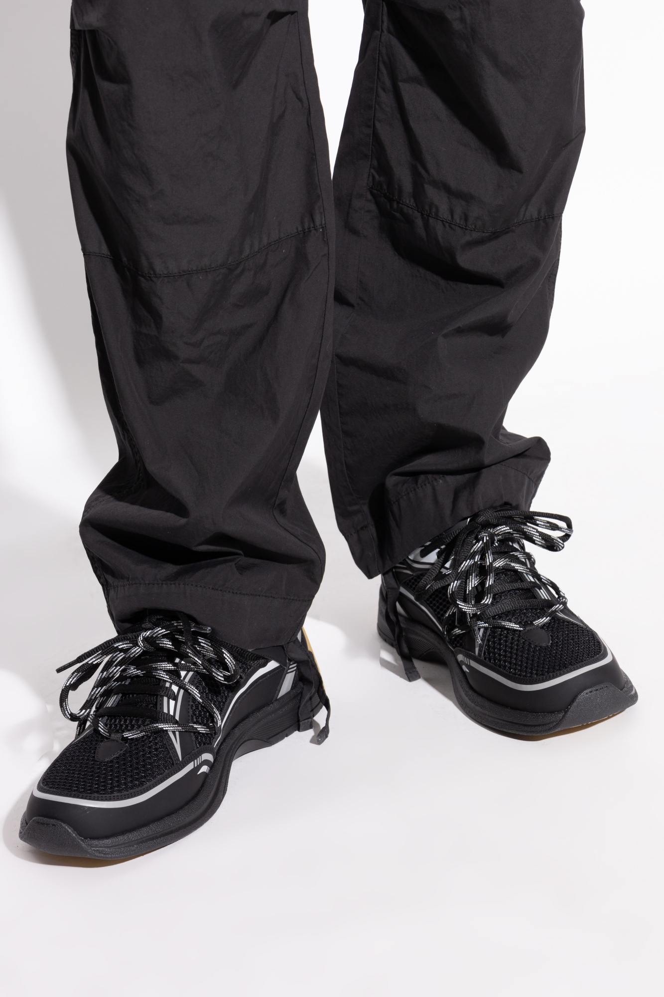 Giuseppe Zanotti Gz-trail Sneakers In Black