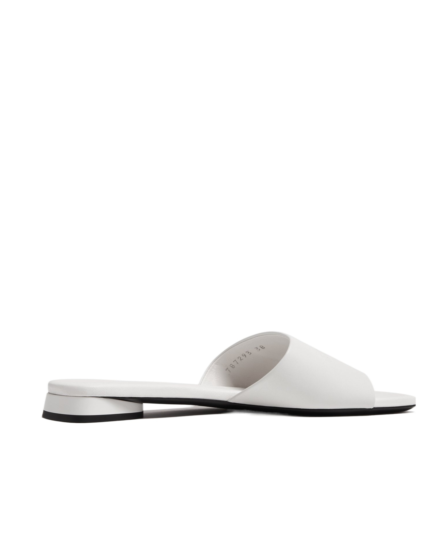 Balenciaga Flat Shoes Light And Natural In White