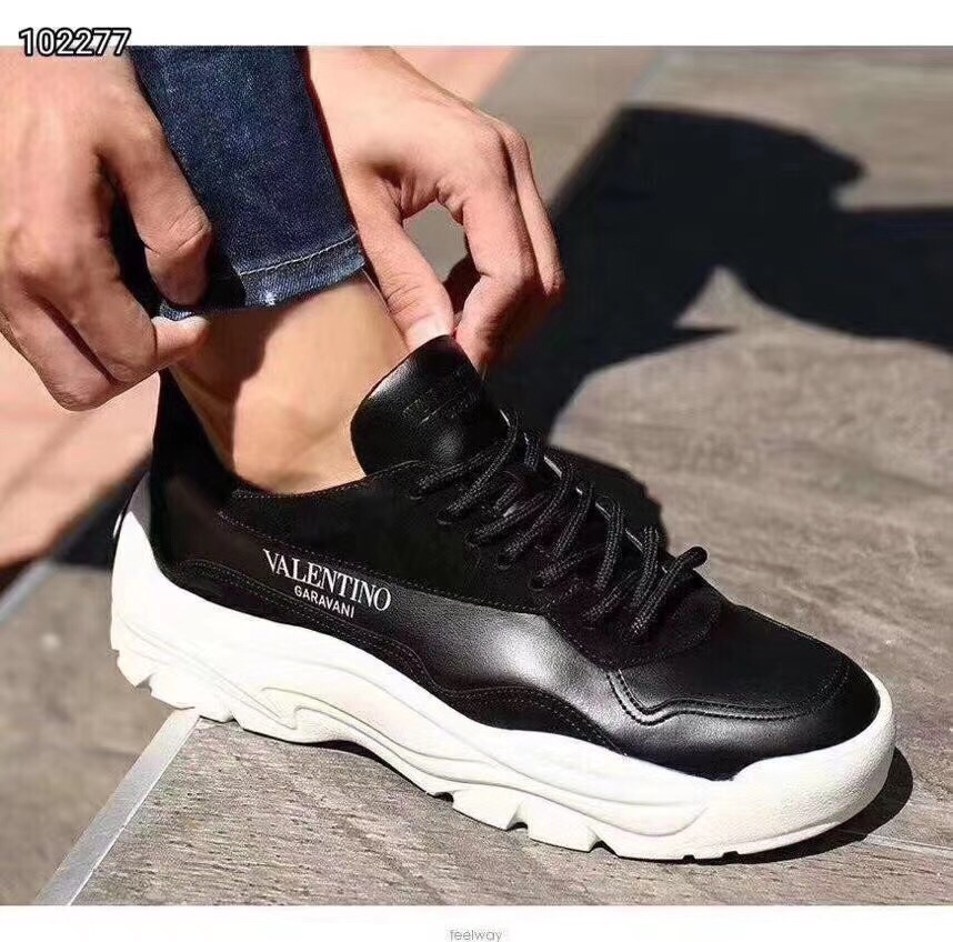 Valentino Sneaker Gumboy In Black