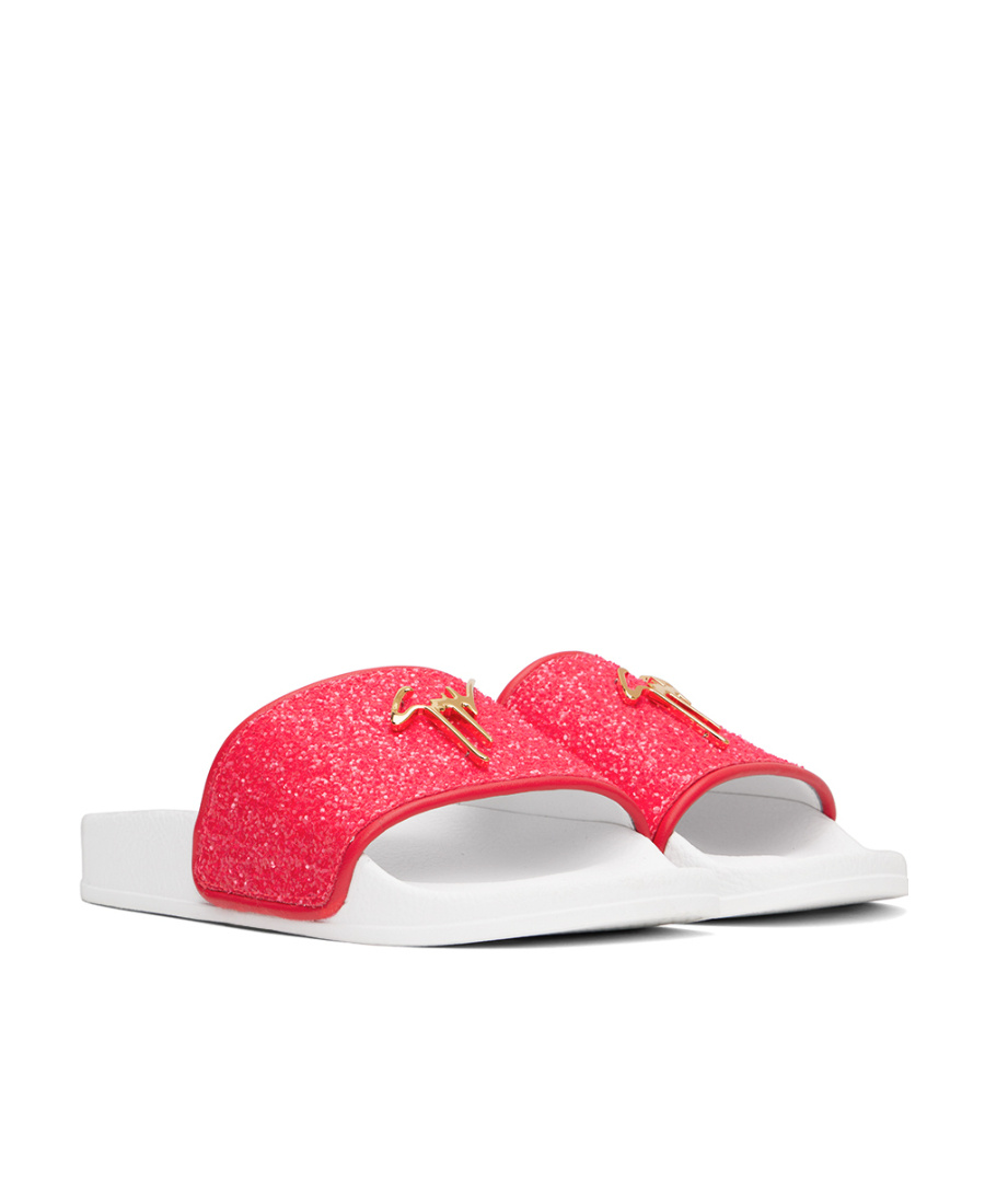 Giuseppe Zanotti Pink Laburela Sandals In Red