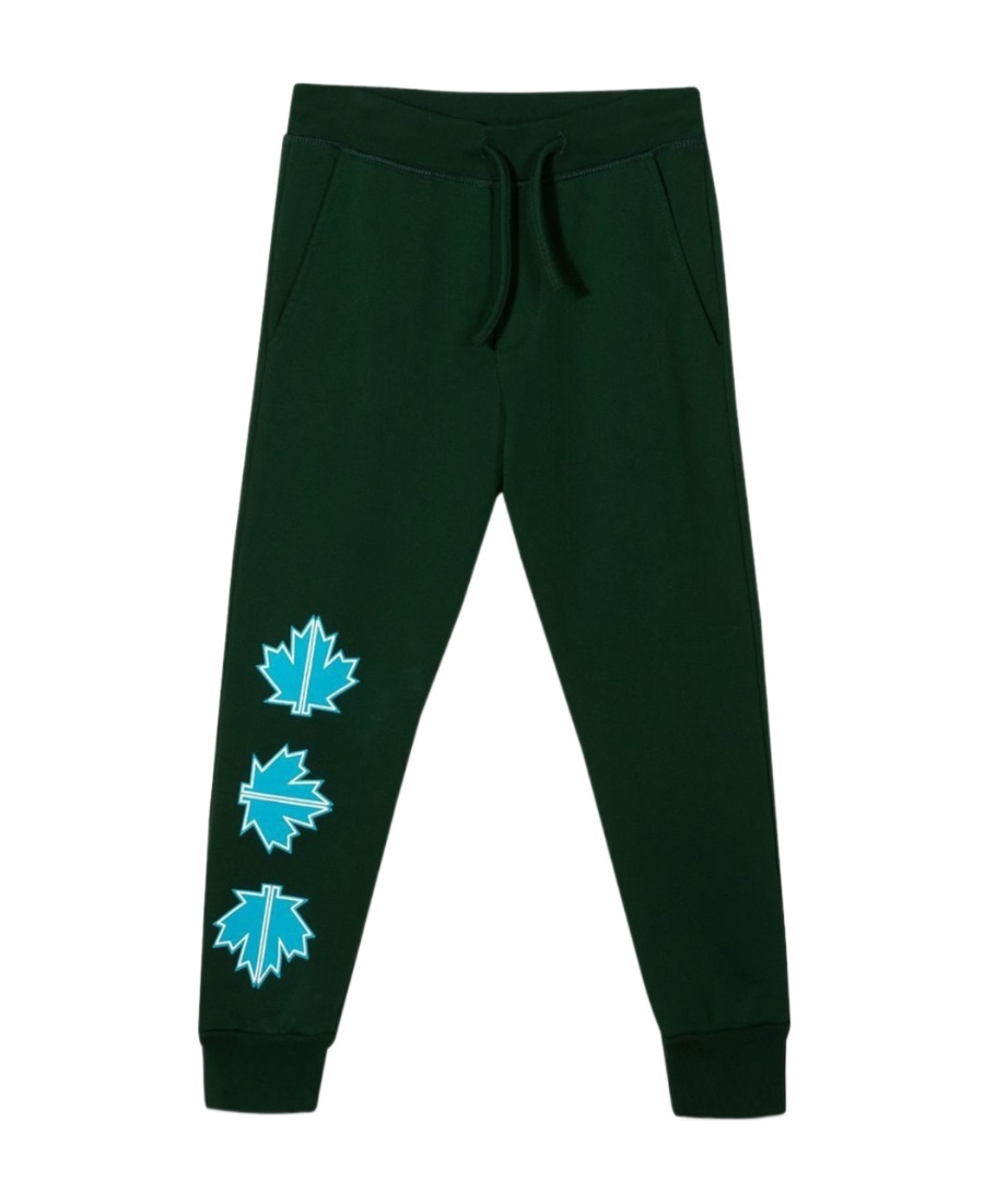 Dsquared2 Logo-print Cotton Track Pants In Black
