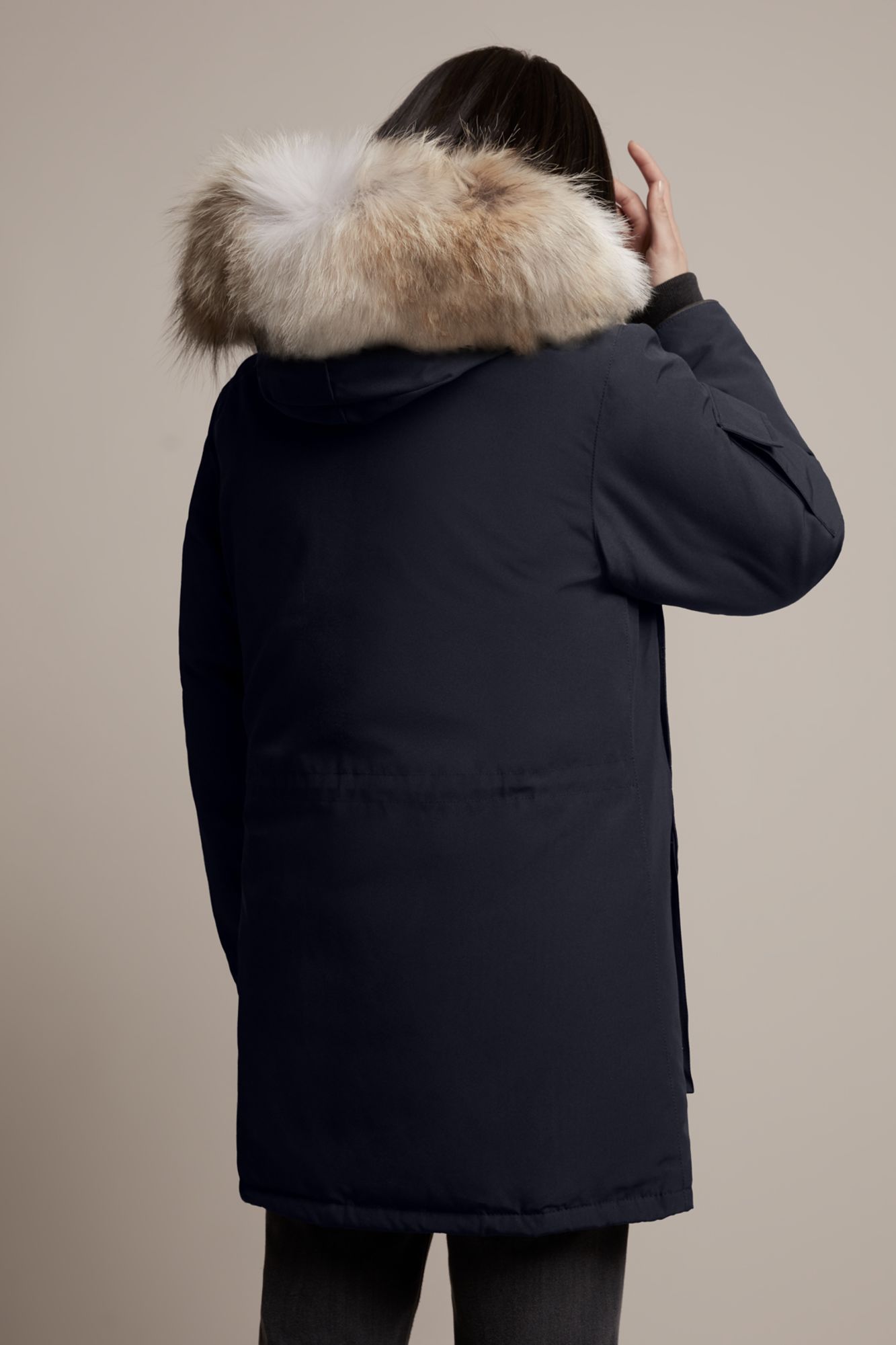Shop Canada Goose Expedition Parker Down Jacket In Black