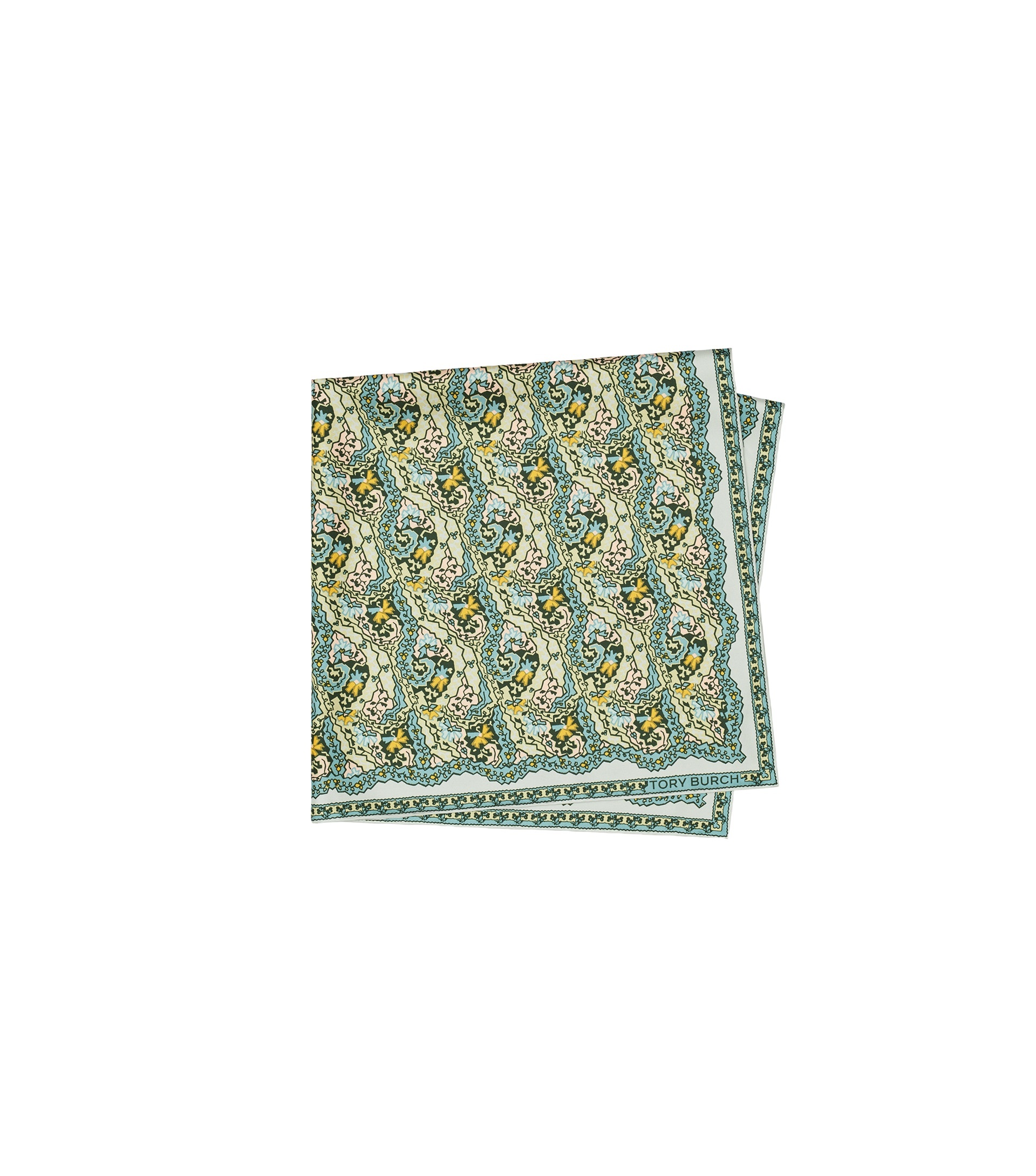 Tory Burch Paisley Pattern Square Scarf