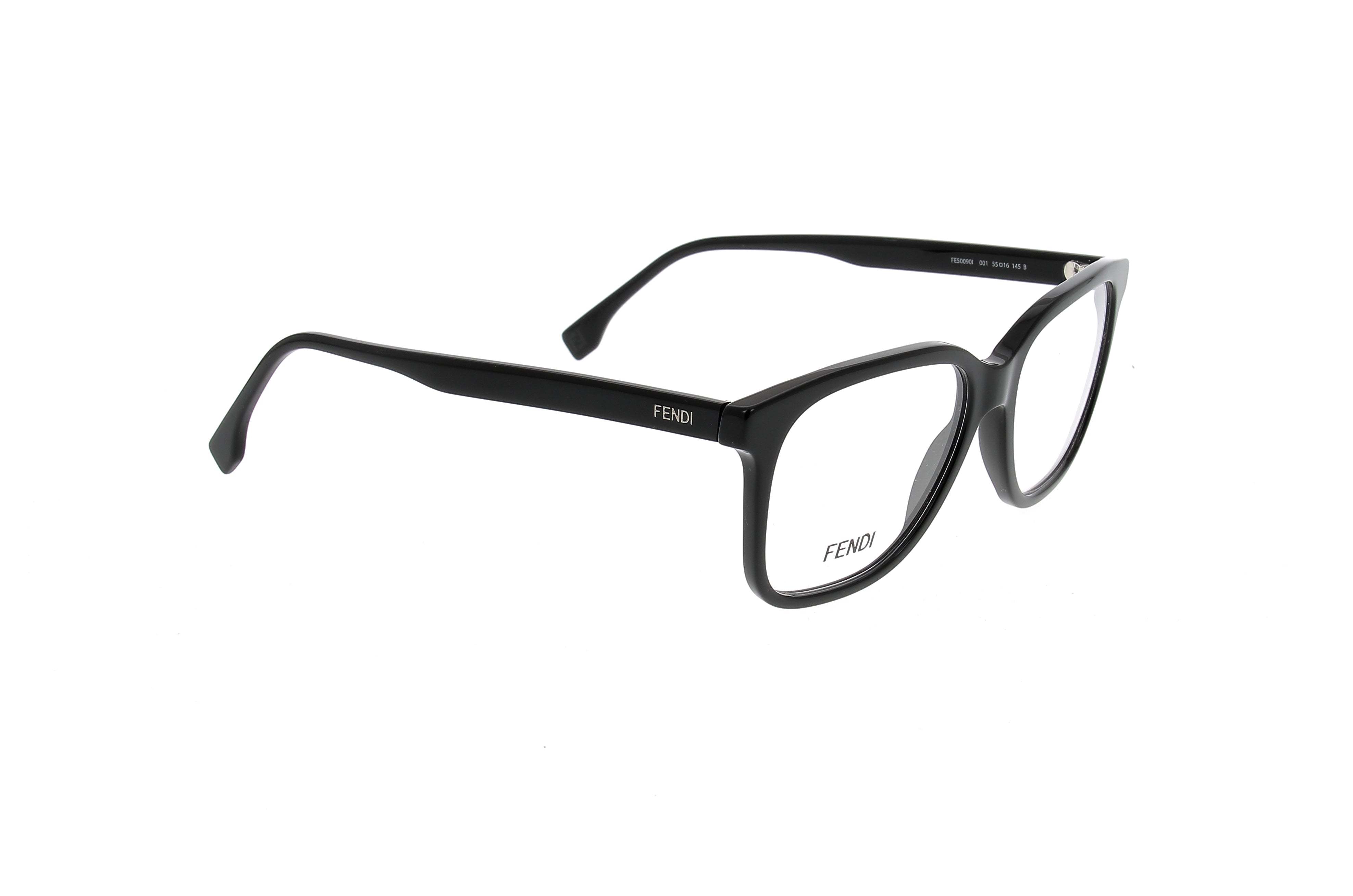 Fendi Eyewear Square Frame Glasses In White