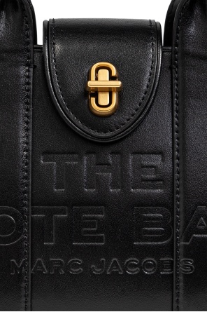 Marc Jacobs The Turnlock Crossbody Tote Bag In Black
