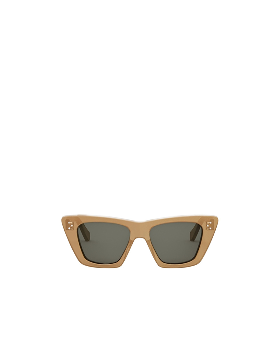 Celine Cl40187i Cat Eye-frame Glitter Sunglasses In Gray
