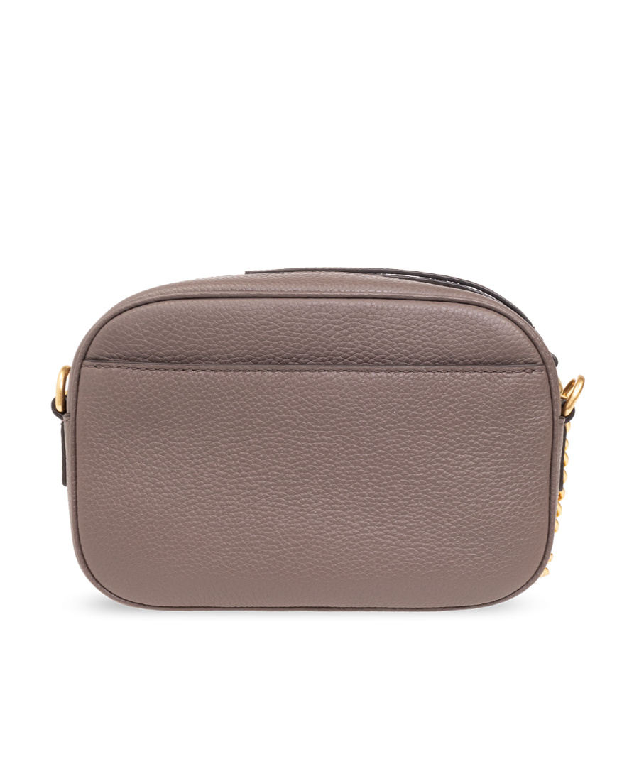 Tory Burch Mcgraw Camera Shoulder Bag In Gray