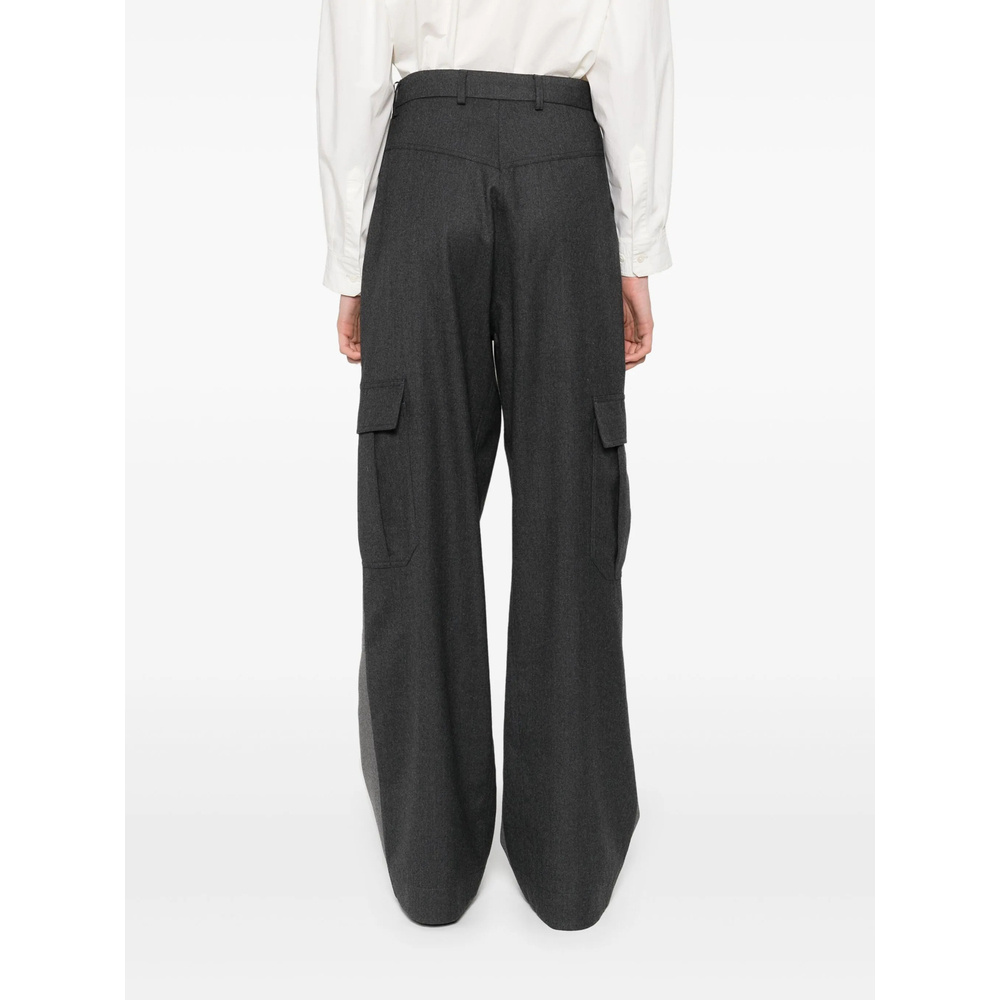 Stella Mccartney Belt Loops Slacks In Gray