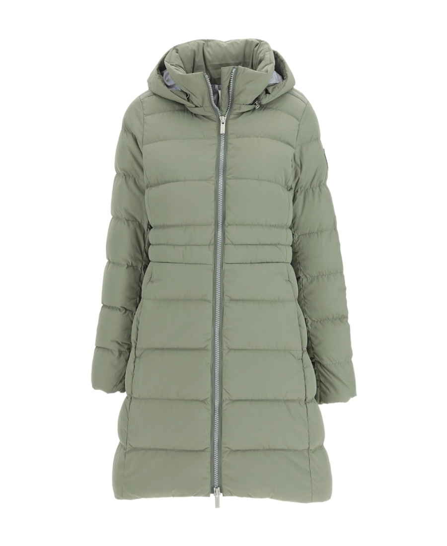 Canada Goose Aurora Hooded Parka Coat In Green