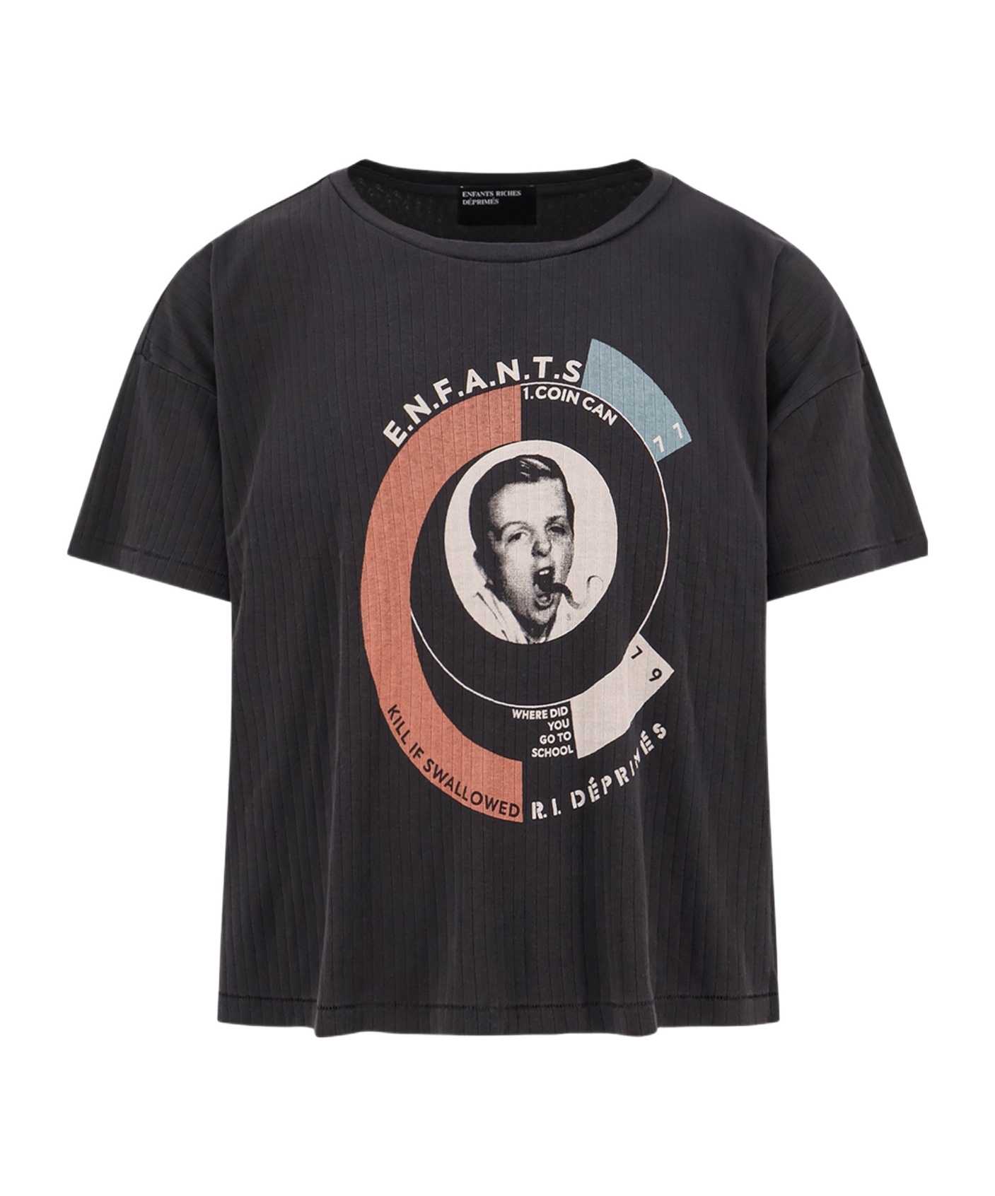 Enfants Riches Deprimes Dark Grey Printed T-shirt