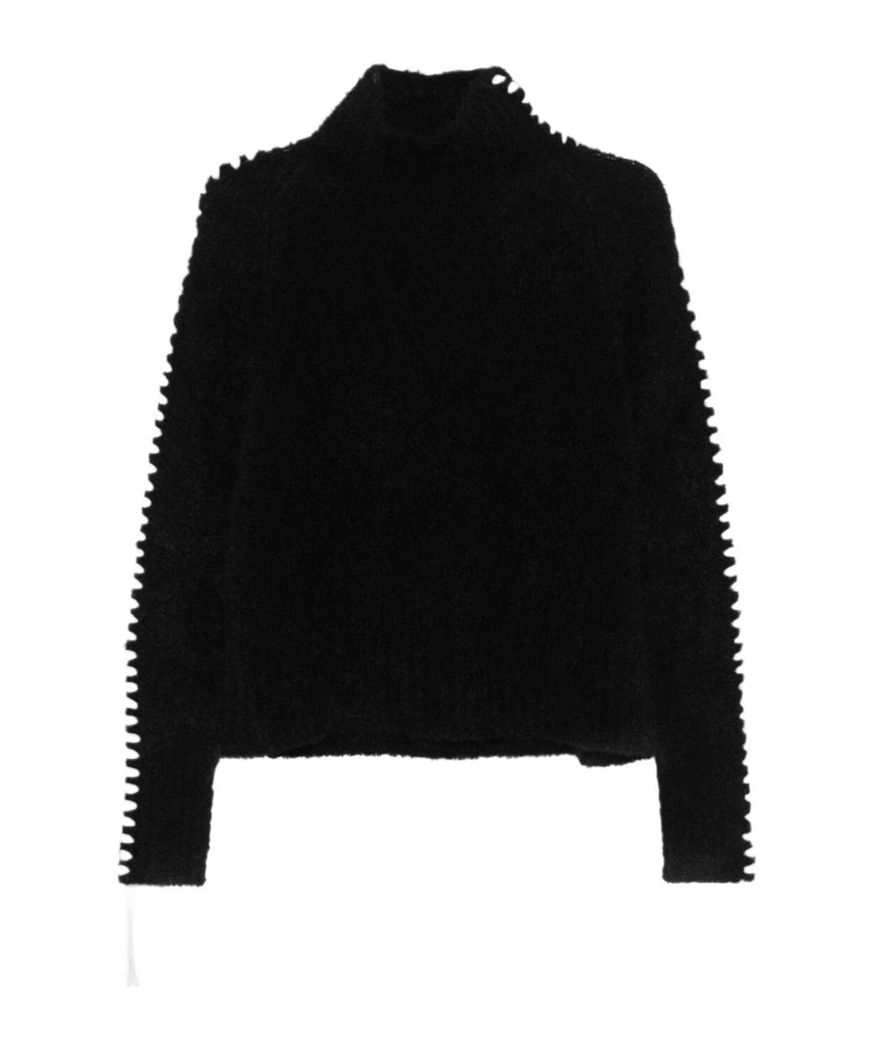 Thom Krom Decorative-stitching Sweater In Black